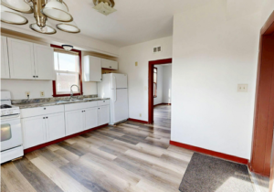 wood look porcelain plank tile installation Fort Worth