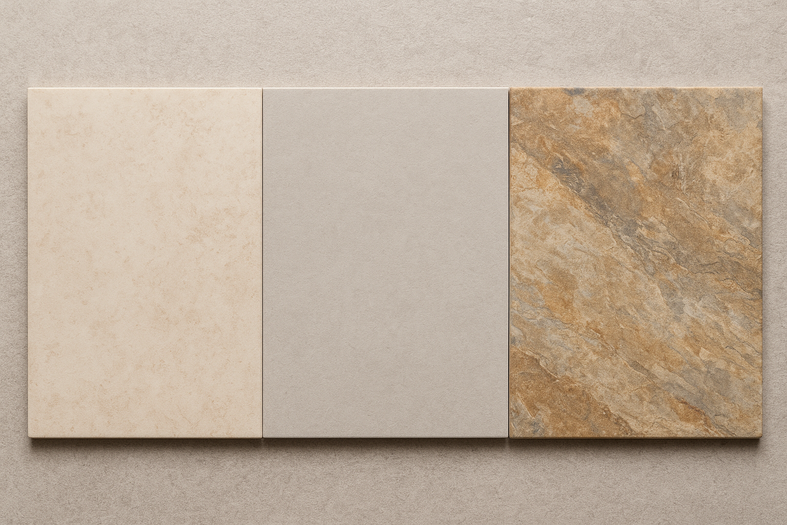Ceramic vs. Porcelain vs. Natural Stone: Which Tile Is Right for Your Project?